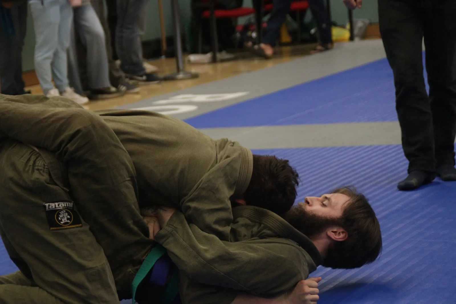 Oscar working for a submission at SW Grappling 3